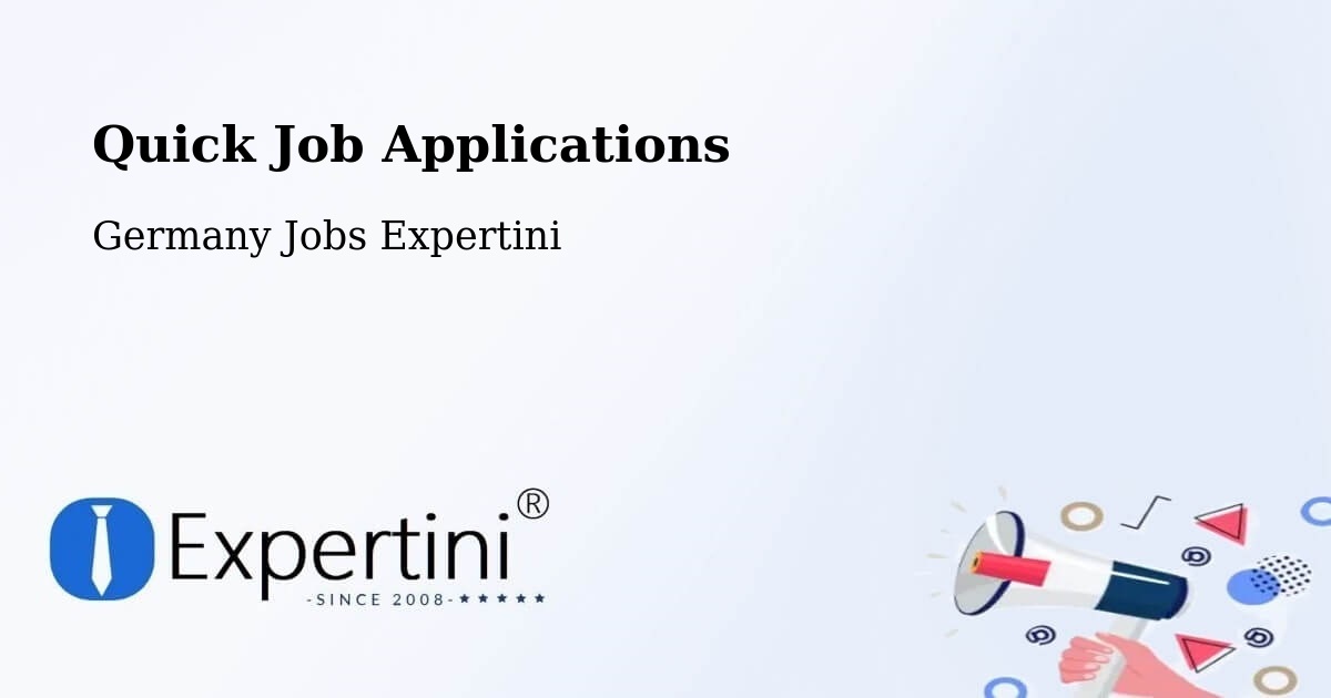 Quick Apply Feature – Nützen - Germany Jobs Expertini