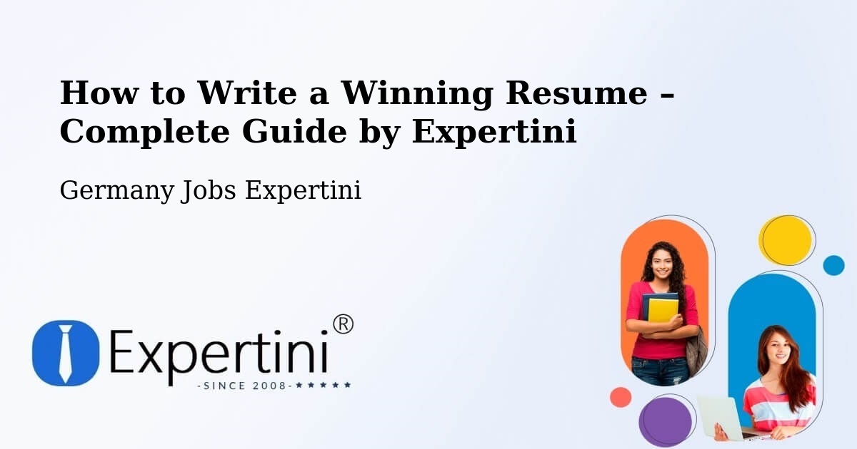 Resume Writing Guide for Job Seekers – Nützen - Nützen, Germany Jobs Expertini